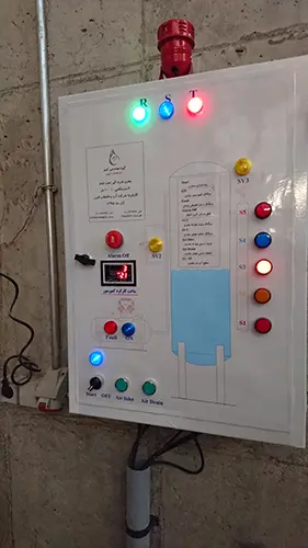 تابلو مخزن ضربه گیر